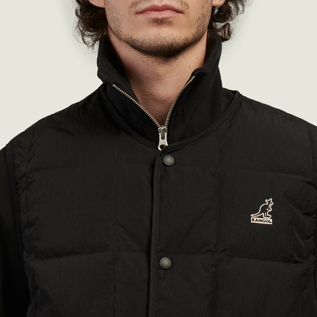 Kangol Мужской жилет Square Q Down Liner