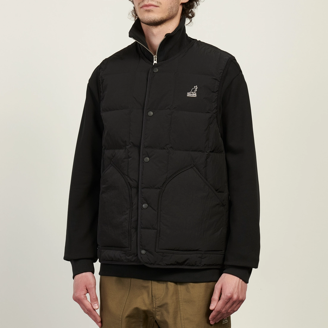 Kangol Мужской жилет Square Q Down Liner