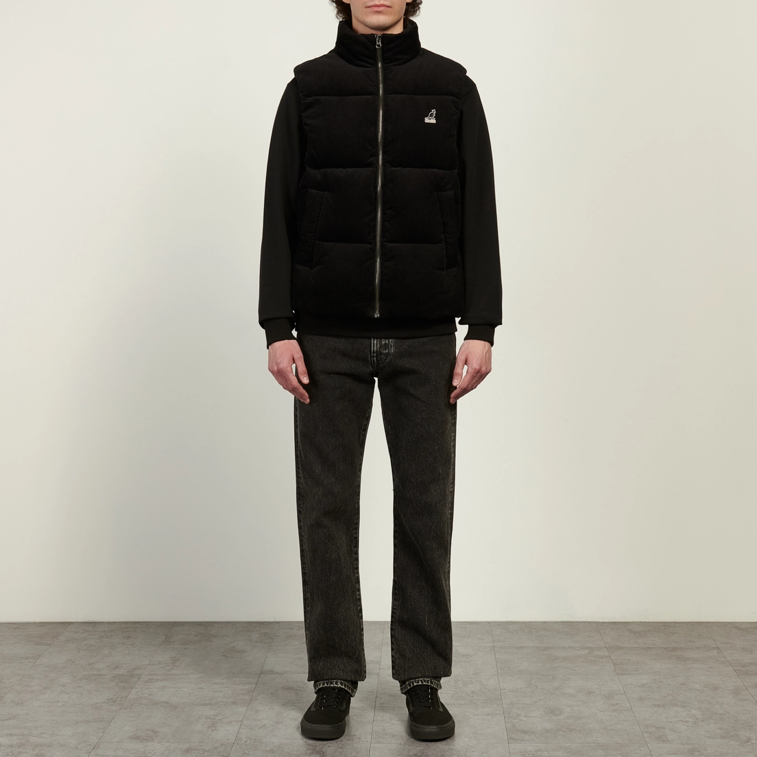 Kangol Мужской жилет Corduroy Down Puffer