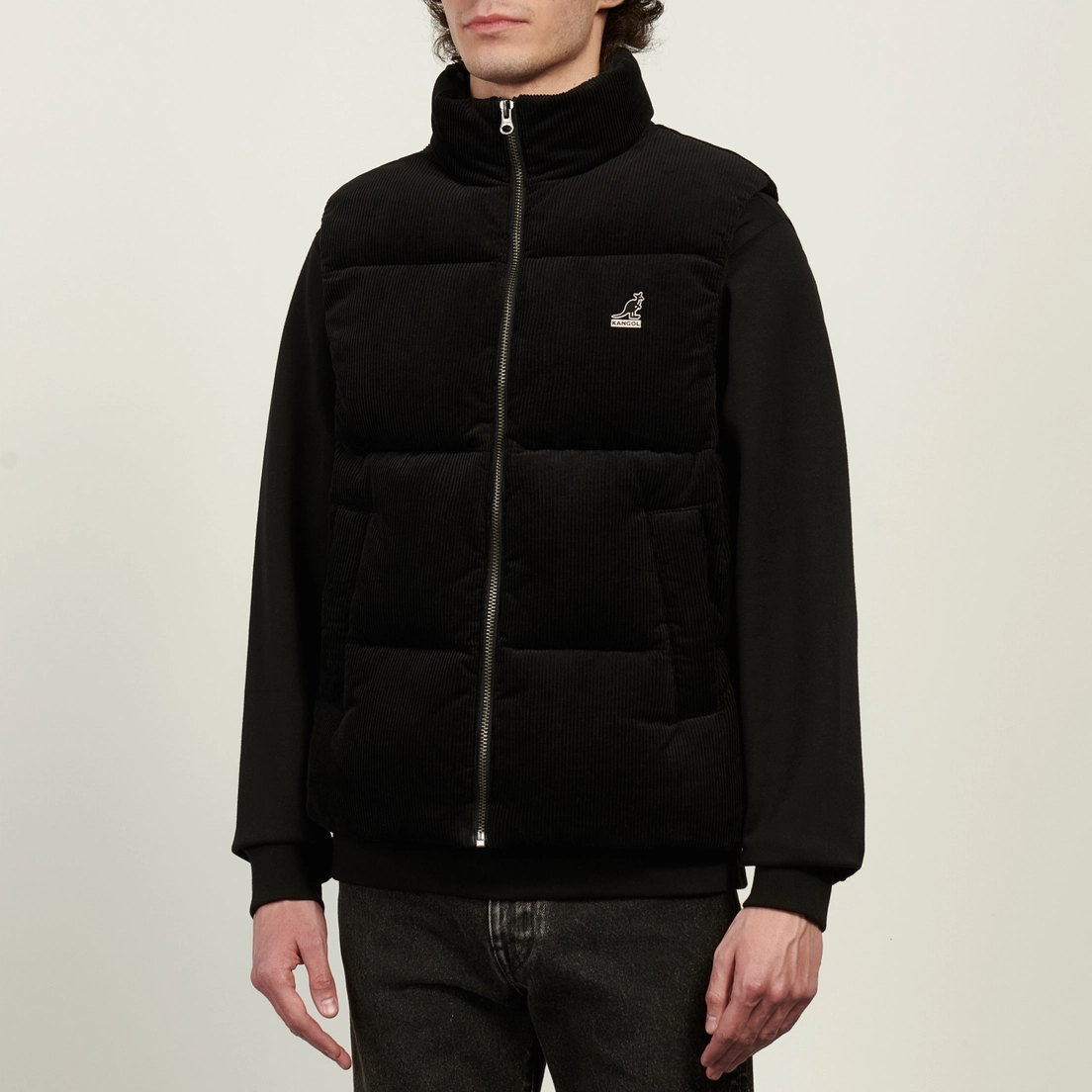 Kangol Мужской жилет Corduroy Down Puffer
