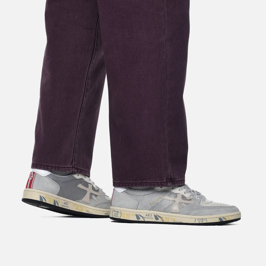 Premiata Мужские кроссовки BSKT Clay 6811