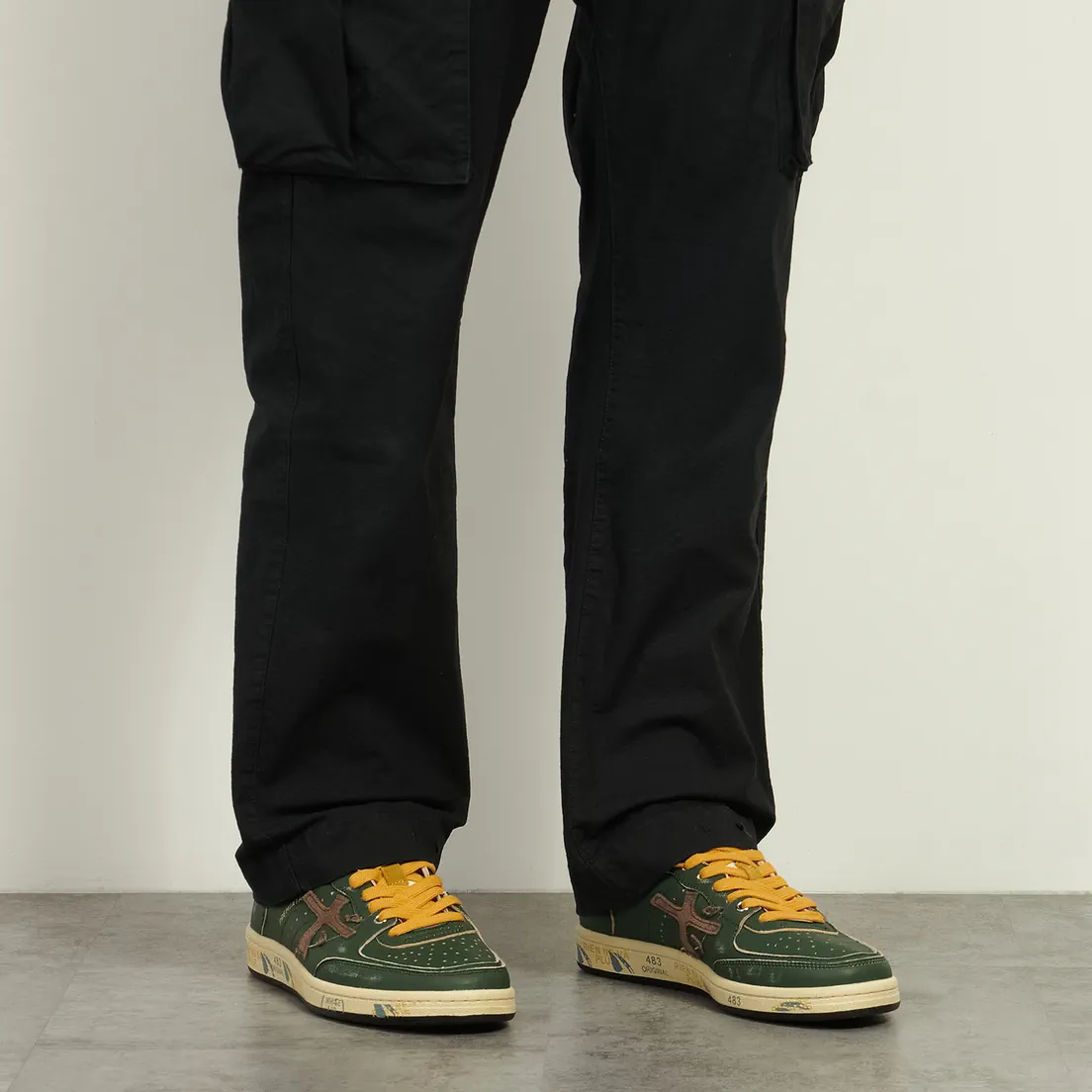 Premiata Мужские кроссовки BSKT Clay 6908