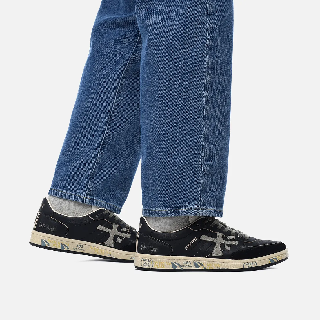 Premiata Мужские кроссовки BSKT Clay 6909