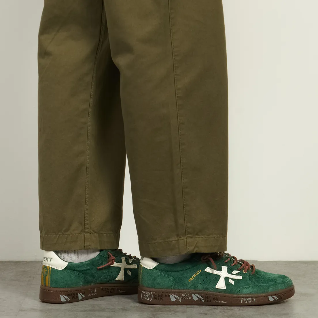 Premiata Мужские кроссовки BSKT Clay 7687