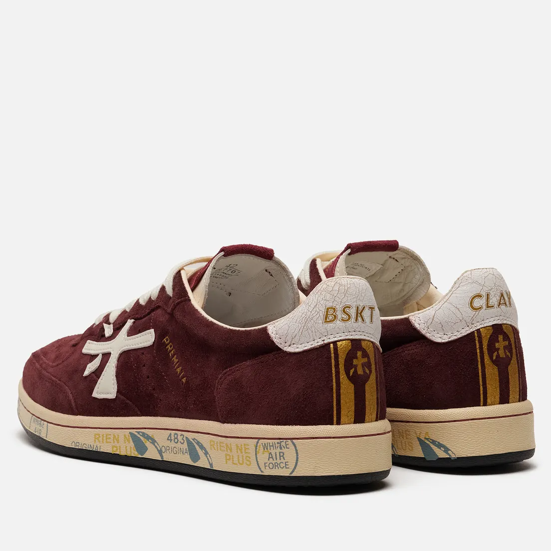 Premiata Мужские кроссовки BSKT Clay 7707