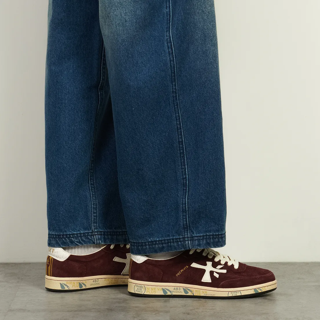 Premiata Мужские кроссовки BSKT Clay 7707