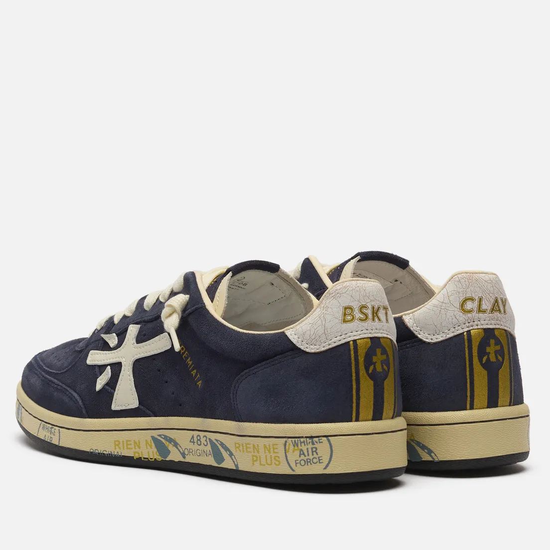 Premiata Мужские кроссовки BSKT Clay 7708