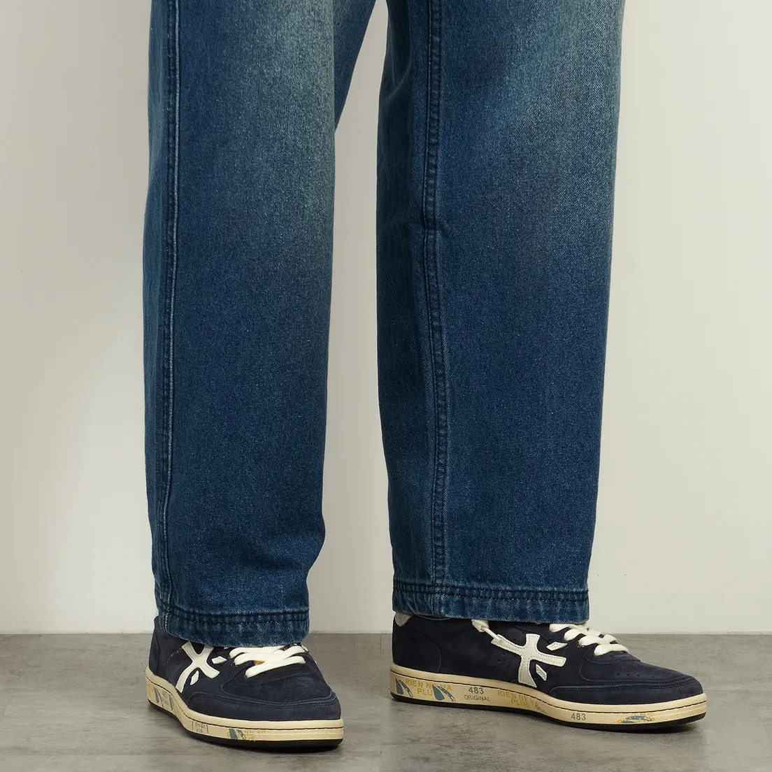 Premiata Мужские кроссовки BSKT Clay 7708