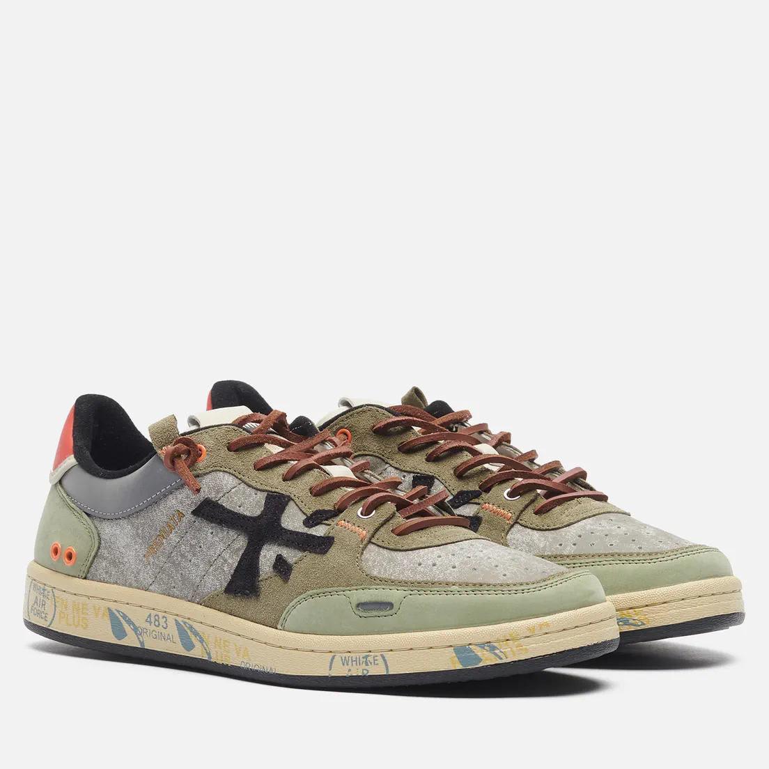 Premiata Мужские кроссовки BSKT Clay 7845