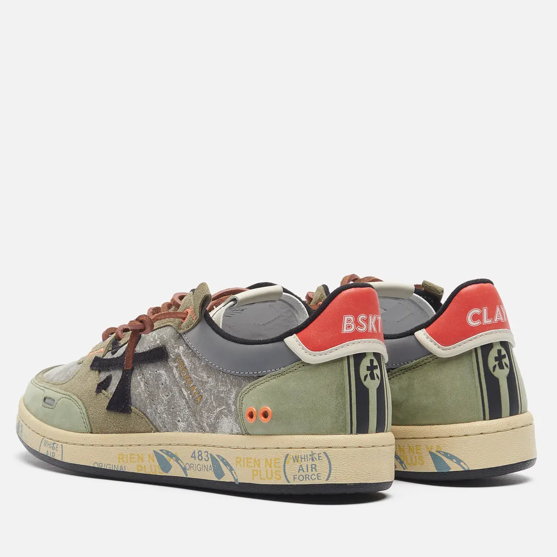 Premiata Мужские кроссовки BSKT Clay 7845