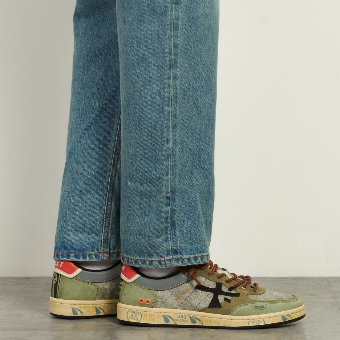 Premiata Мужские кроссовки BSKT Clay 7845