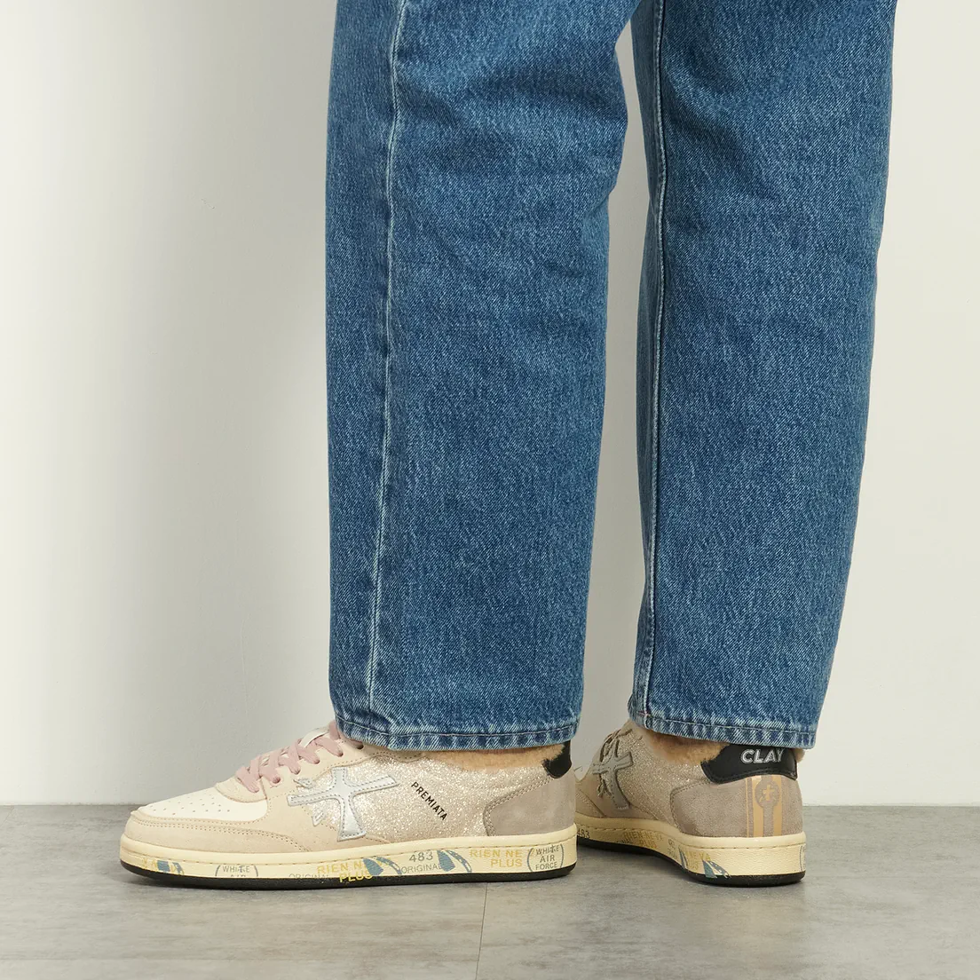 Premiata Женские кроссовки BSKT Clay-d 7073M