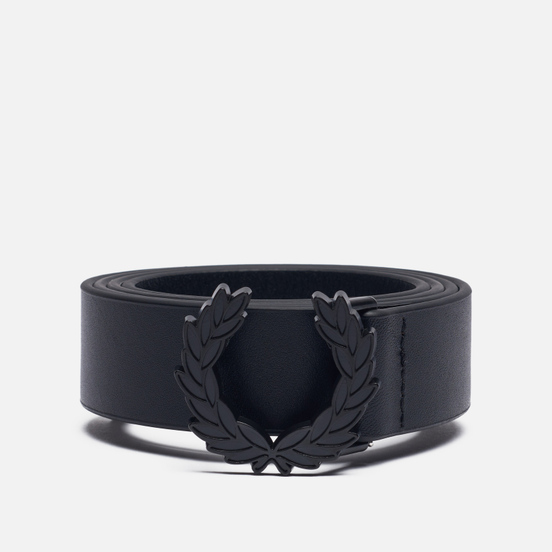 Ремень Fred Perry Laurel Wreath Leather Black