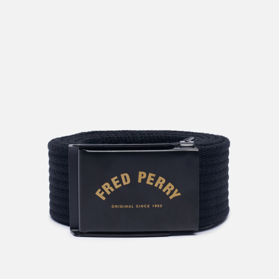 Ремень Fred Perry Arch Branded Black
