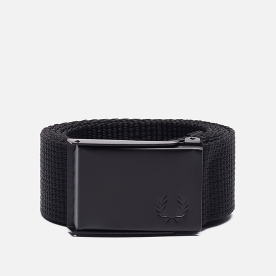 Ремень Fred Perry Graphic Webbing Black/Black