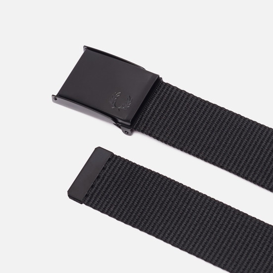 Ремень Fred Perry Graphic Webbing Black/Black
