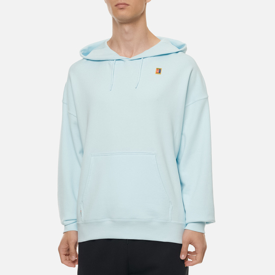 Мужская толстовка Nike Court Fleece Hoodie Topaz Mist