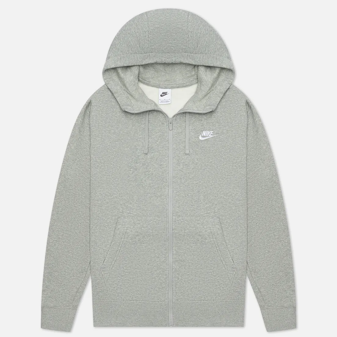 Nike Мужская толстовка Club Fleece Full Zip Hoodie