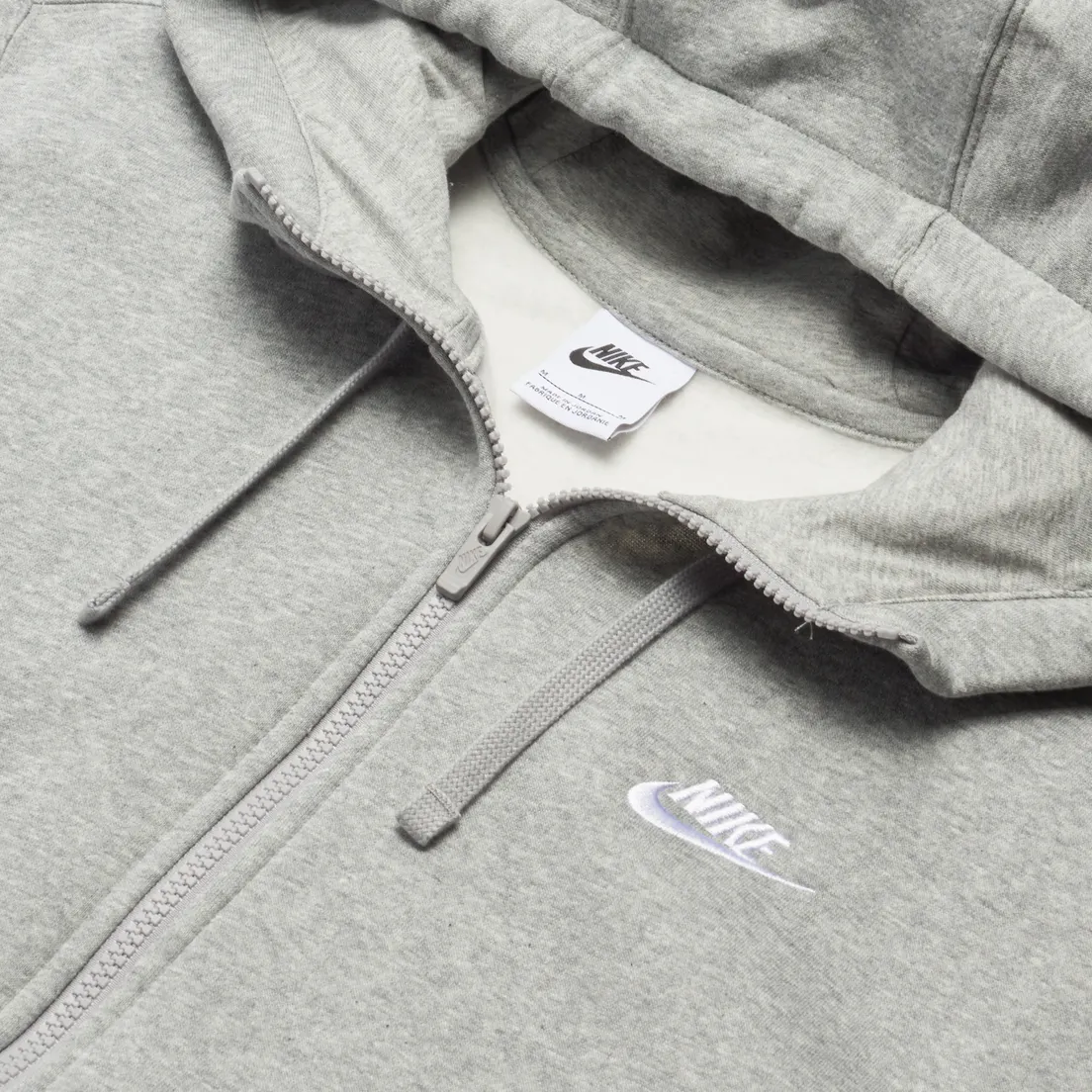 Nike Мужская толстовка Club Fleece Full Zip Hoodie