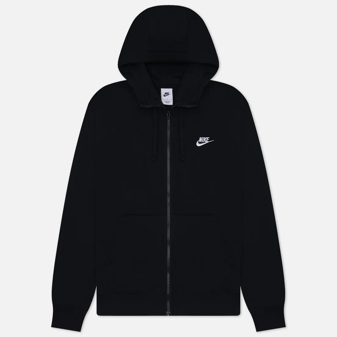 Nike Мужская толстовка Club Hoodie Full Zip
