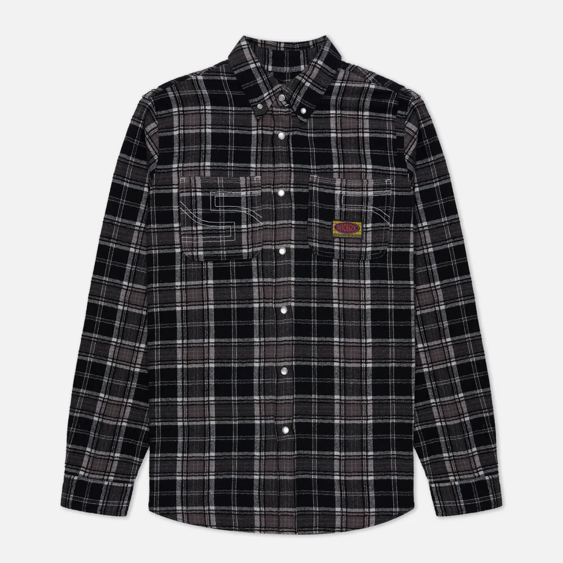 Bronze 56K Мужская рубашка 56 Flannel
