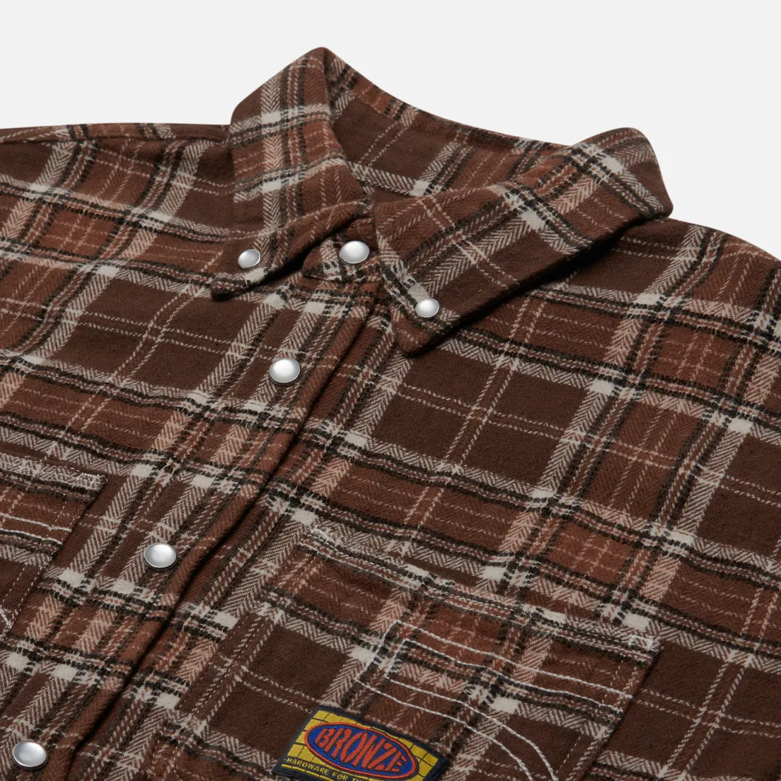Bronze 56K Мужская рубашка 56 Flannel