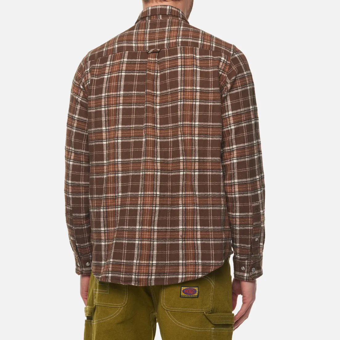 Bronze 56K Мужская рубашка 56 Flannel