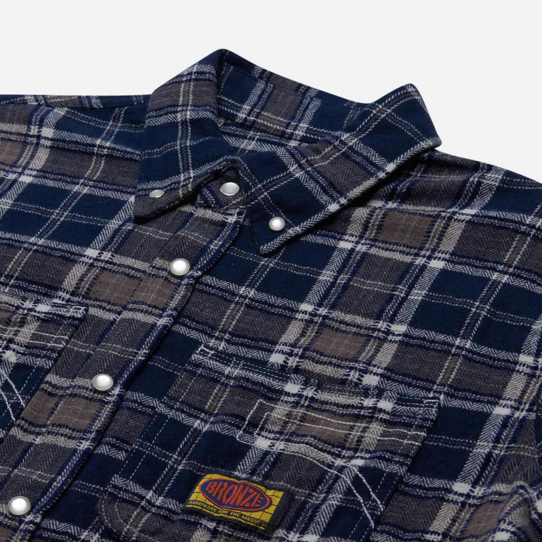 Bronze 56K Мужская рубашка 56 Flannel