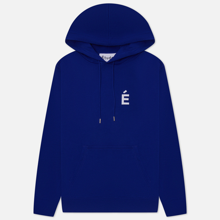 фото Мужская толстовка etudes essentials klein patch, цвет синий, размер xxl