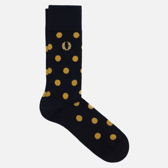 Носки Fred Perry Polka Dot Black/Champagne