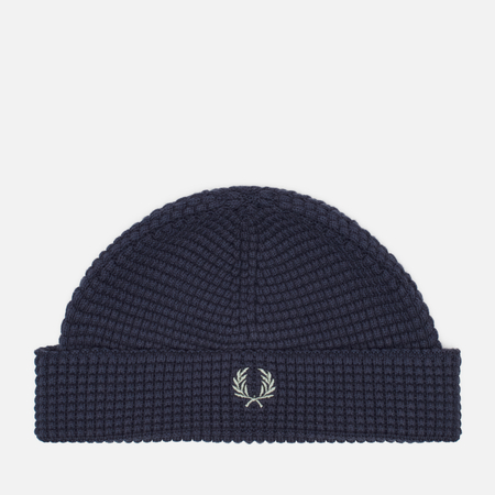 Шапка Fred Perry Waffle, цвет синий
