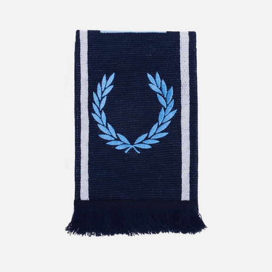 Шарф Fred Perry Branded Navy/Sky Blue/Snow White