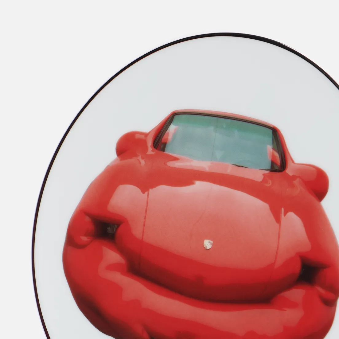 Ligne Blanche Тарелка Erwin Wurm Fat Convetible/Red Porsche Large