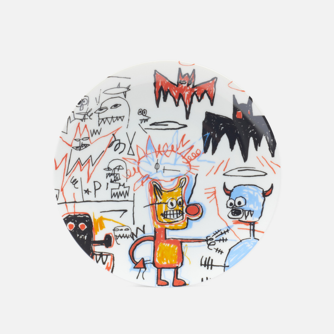Ligne Blanche Jean-Michel Basquiat Batman Medium тарелка ligne blanche jean michel basquiat keep frozen blue medium