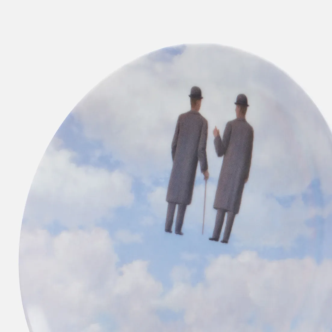 Ligne Blanche Тарелка Rene Magritte La Reconnaissance Infinie Medium
