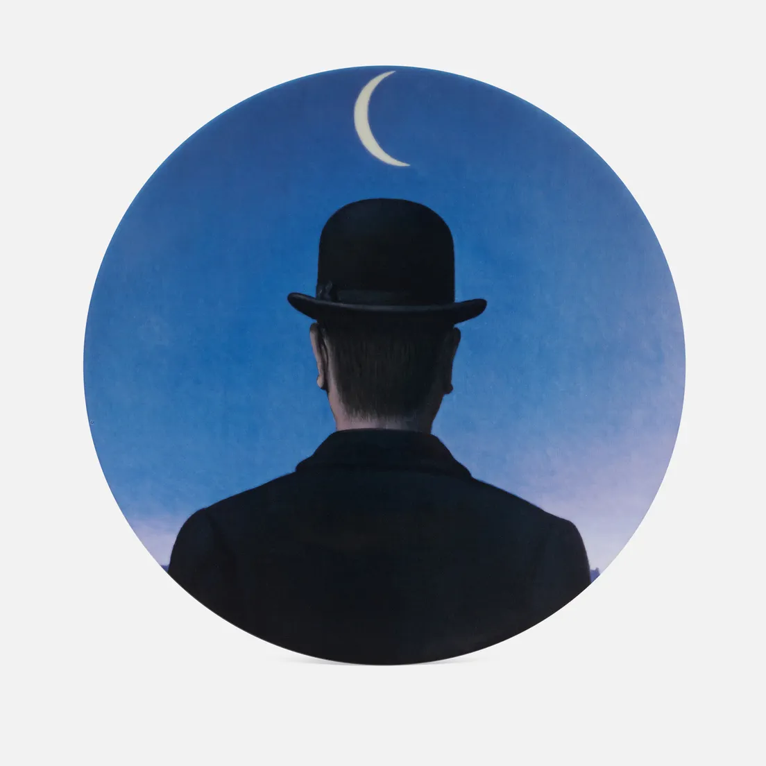 Ligne Blanche Тарелка Rene Magritte Le Maitre d Ecole Large