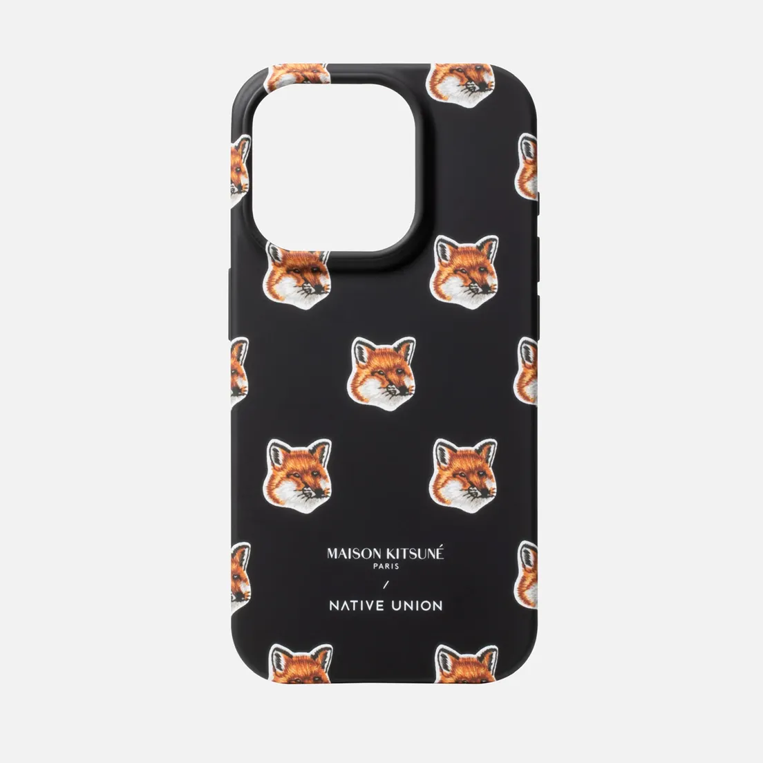 Native Union Чехол x Maison Kitsune All Over Fox Head iPhone 15 Pro