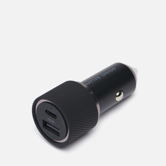 Автомобильное зарядное устройство Native Union Car Charger Black
