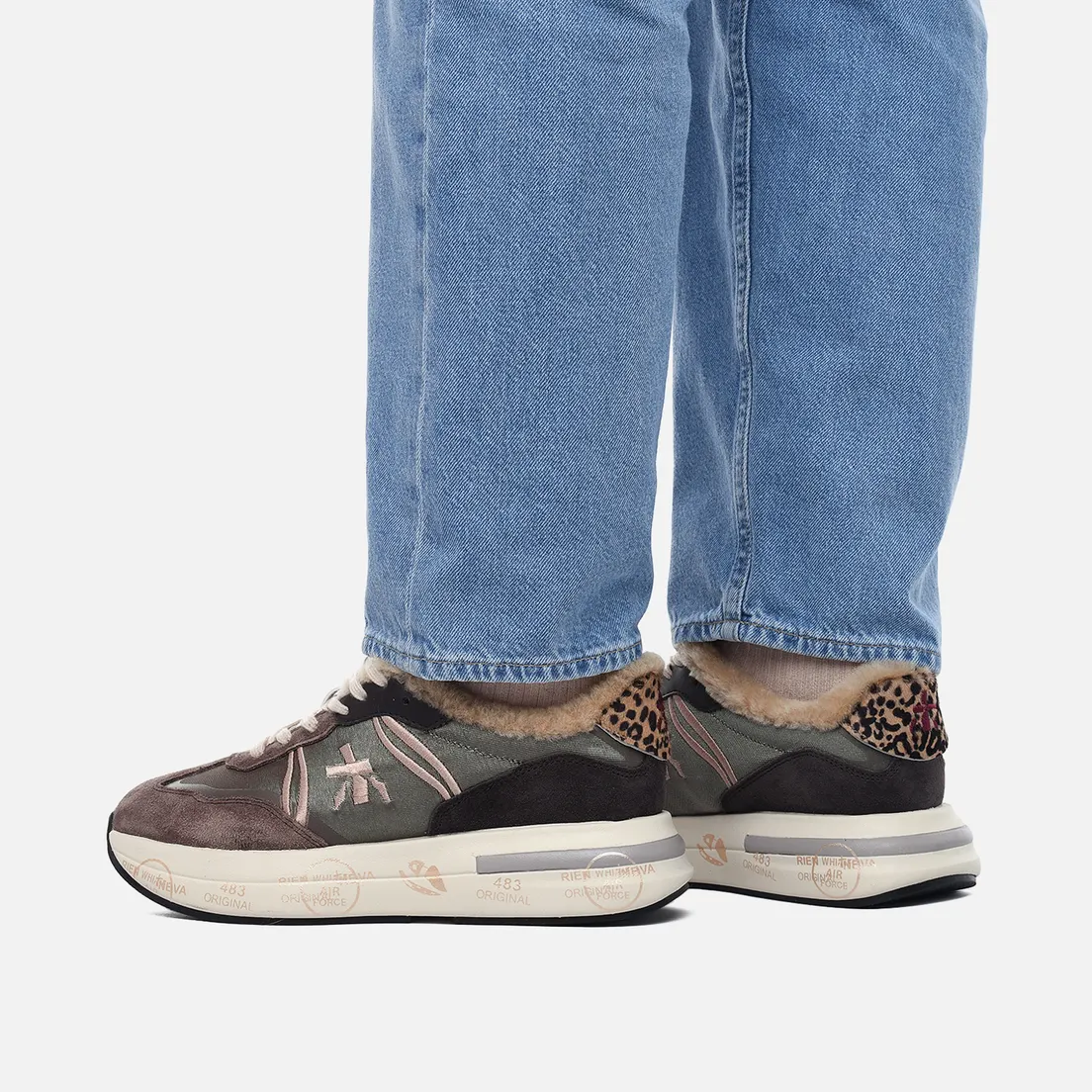 Premiata Женские кроссовки Cassie 7072M