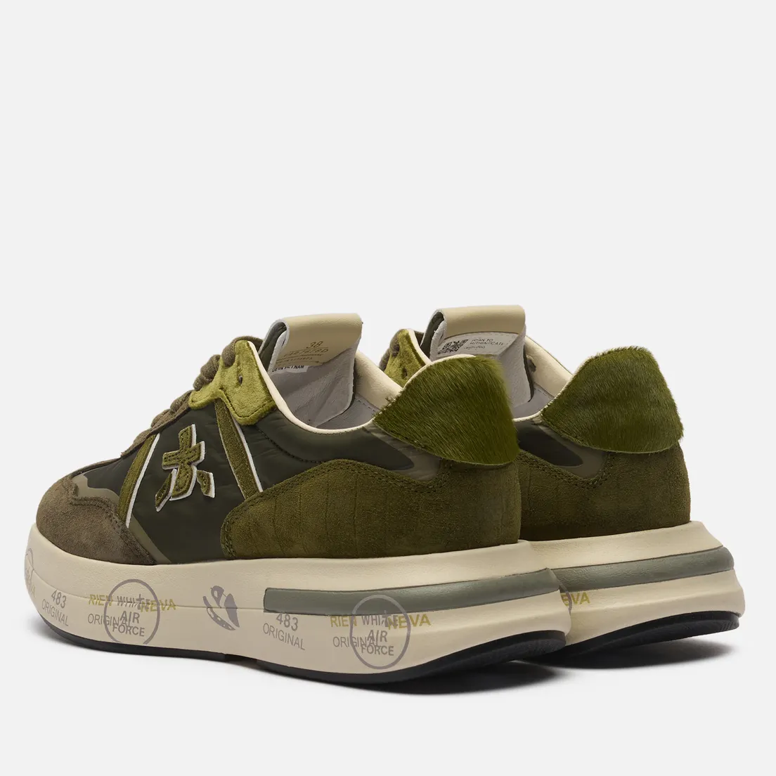 Premiata Женские кроссовки Cassie 7678