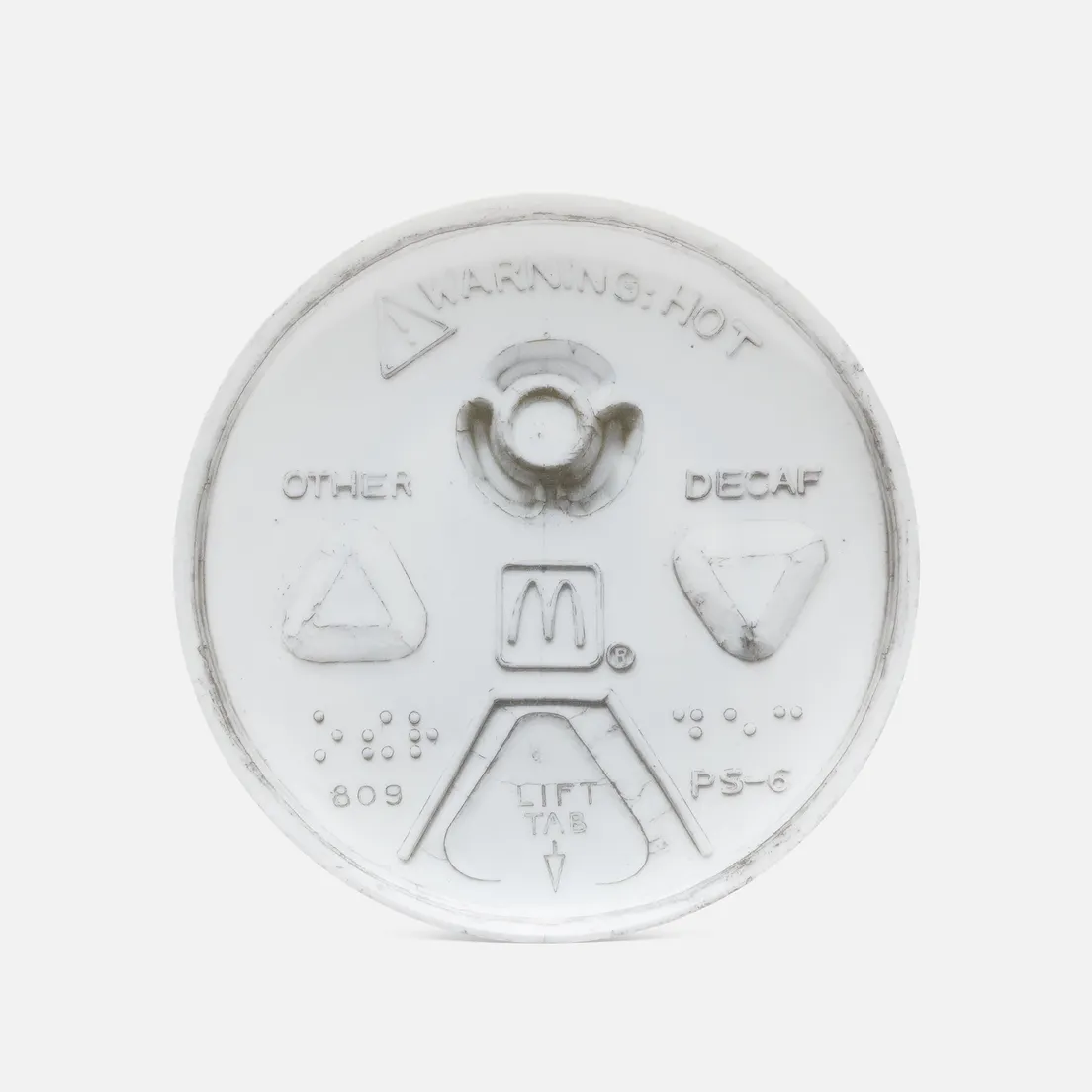 Ligne Blanche Тарелка Tom Sachs McDonald Ltd Medium