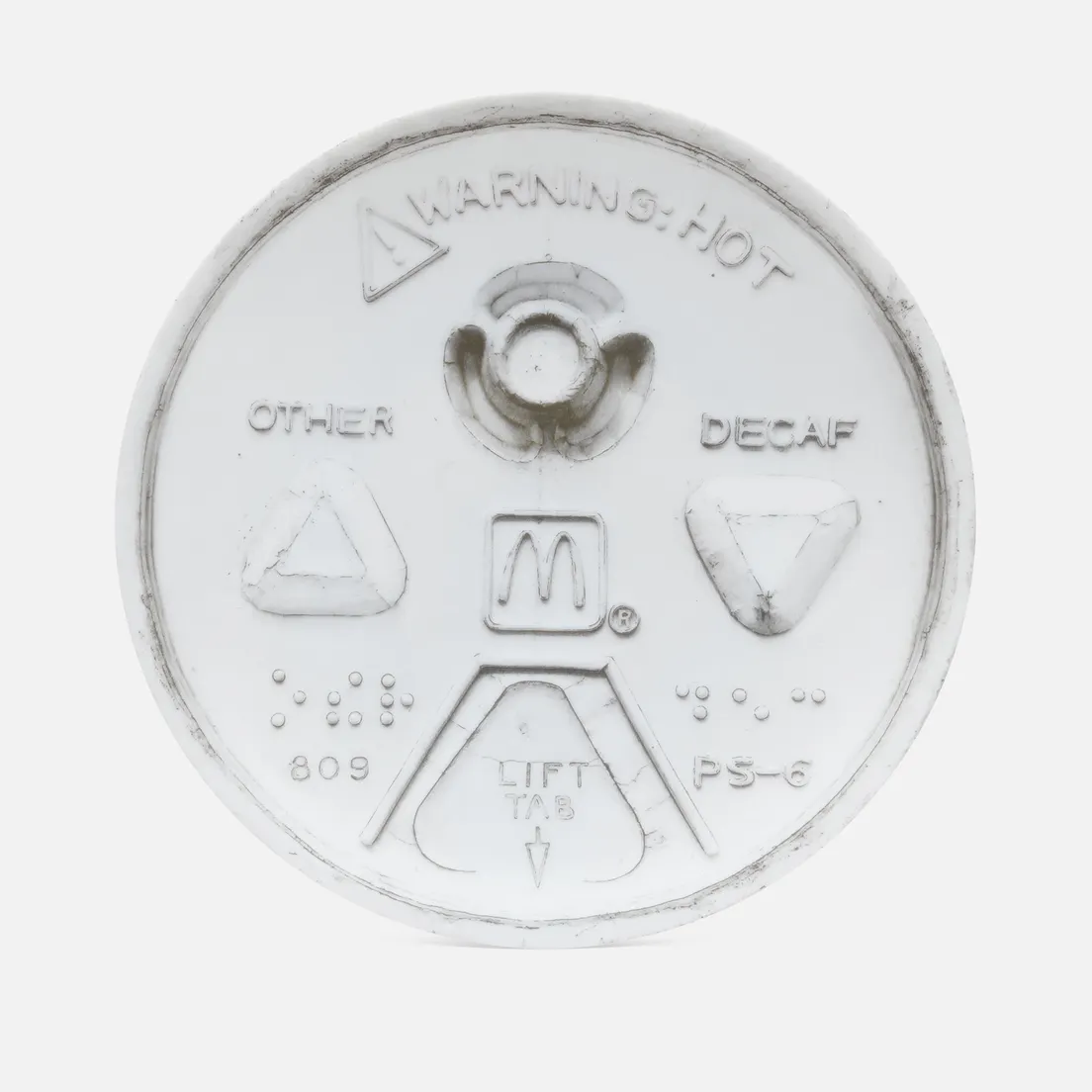 Ligne Blanche Тарелка Tom Sachs McDonald Ltd Large