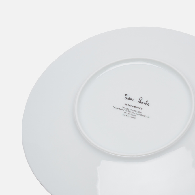 Тарелка Ligne Blanche, цвет белый, размер UNI CATS03 Tom Sachs McDonald Ltd Large - фото 4
