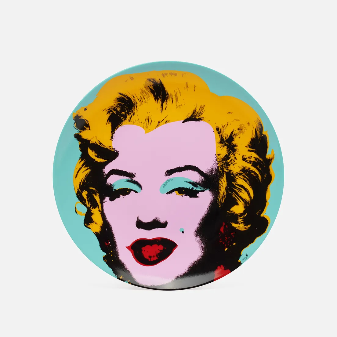 Ligne Blanche Тарелка Andy Warhol Blue Marilyn Medium