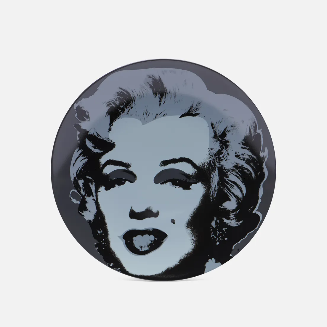 Ligne Blanche Тарелка Andy Warhol Black Marilyn Medium
