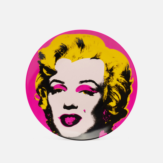 Тарелка Ligne Blanche Andy Warhol Pink Marilyn Medium