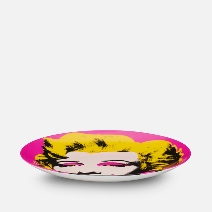 Тарелка Ligne Blanche, цвет розовый, размер UNI CAWAR03 Andy Warhol Pink Marilyn Medium - фото 2