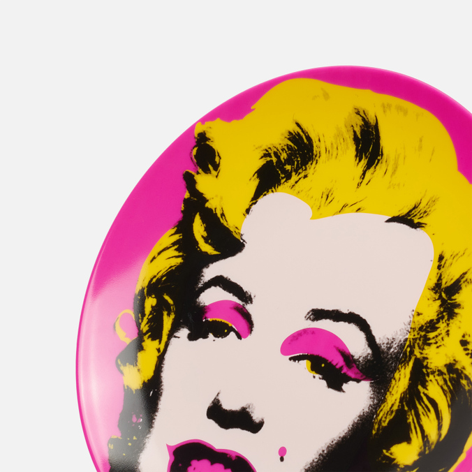 Тарелка Ligne Blanche, цвет розовый, размер UNI CAWAR03 Andy Warhol Pink Marilyn Medium - фото 3