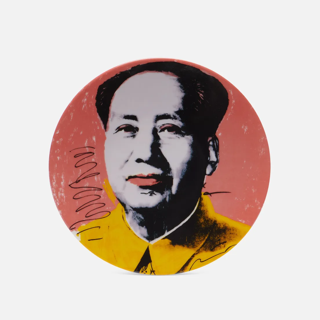 Ligne Blanche Тарелка Andy Warhol MAO Yellow Jacket Medium
