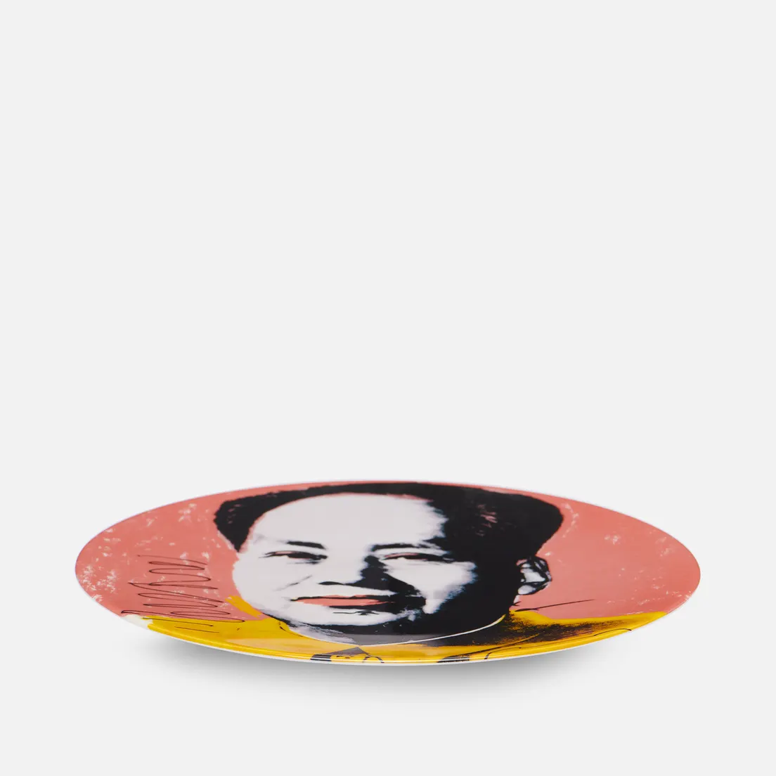 Ligne Blanche Тарелка Andy Warhol MAO Yellow Jacket Medium